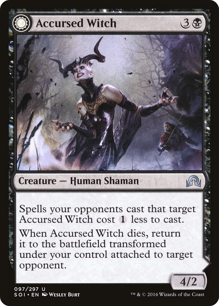 Accursed Witch (SOI-097) - Shadows over Innistrad: (Double Faced Transform)