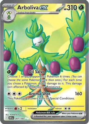 Arboliva ex (207/182) [Scarlet & Violet: Destined Rivals]