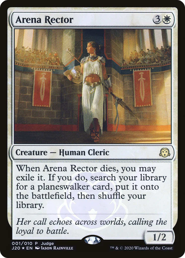 Arena Rector (JDG-001) - Judge Gift Cards 2020 Foil