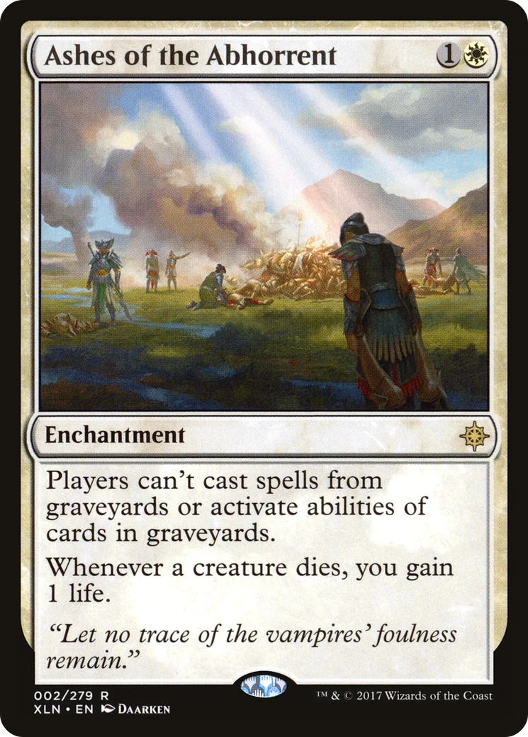 Ashes of the Abhorrent (XLN-002) - Ixalan