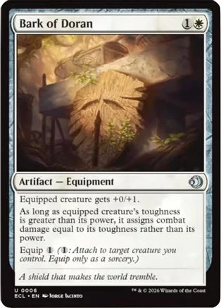 Bark of Doran (ECL-006) - Lorwyn Eclipsed Foil