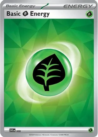 Basic Grass Energy (009)(Holo) [Scarlet & Violet: Stellar Crown]