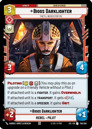 Biggs Darklighter - They'll Never Stop Us (150/262) - Jump to Lightspeed