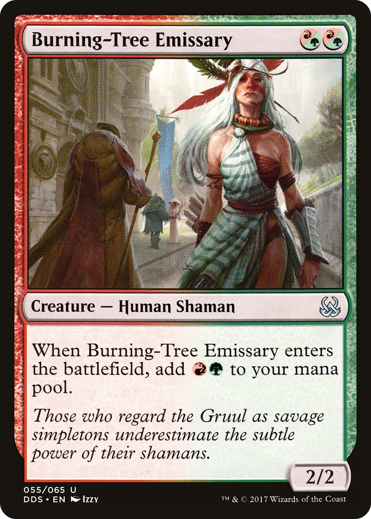 Burning-Tree Emissary (DDS-055) - Duel Decks: Mind vs. Might