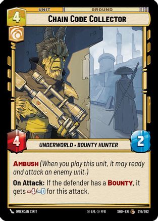 Chain Code Collector (216/262) - Shadows of the Galaxy Foil