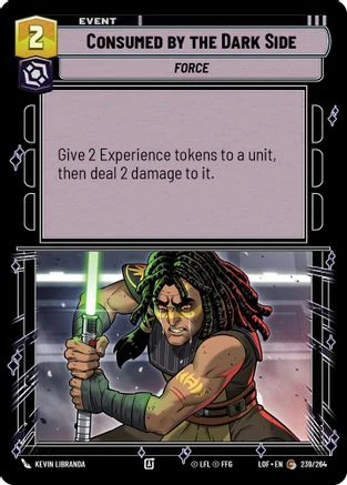Consumed by the Dark Side (239/264) - Legends of the Force