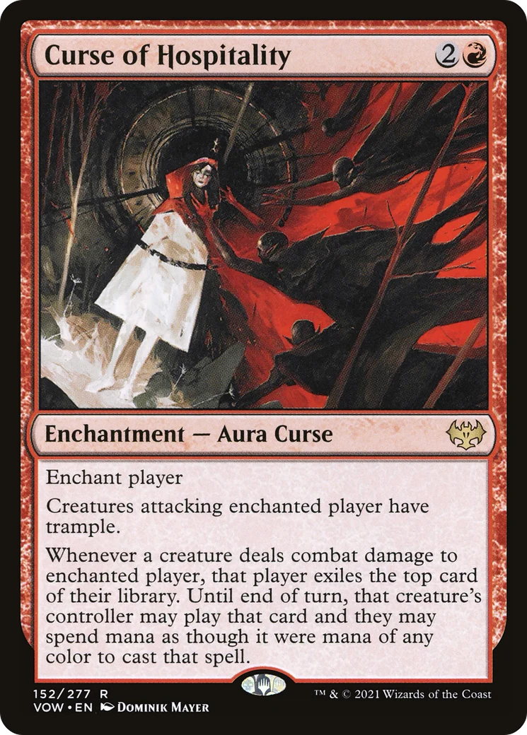 Curse of Hospitality (VOW-152) - Innistrad: Crimson Vow