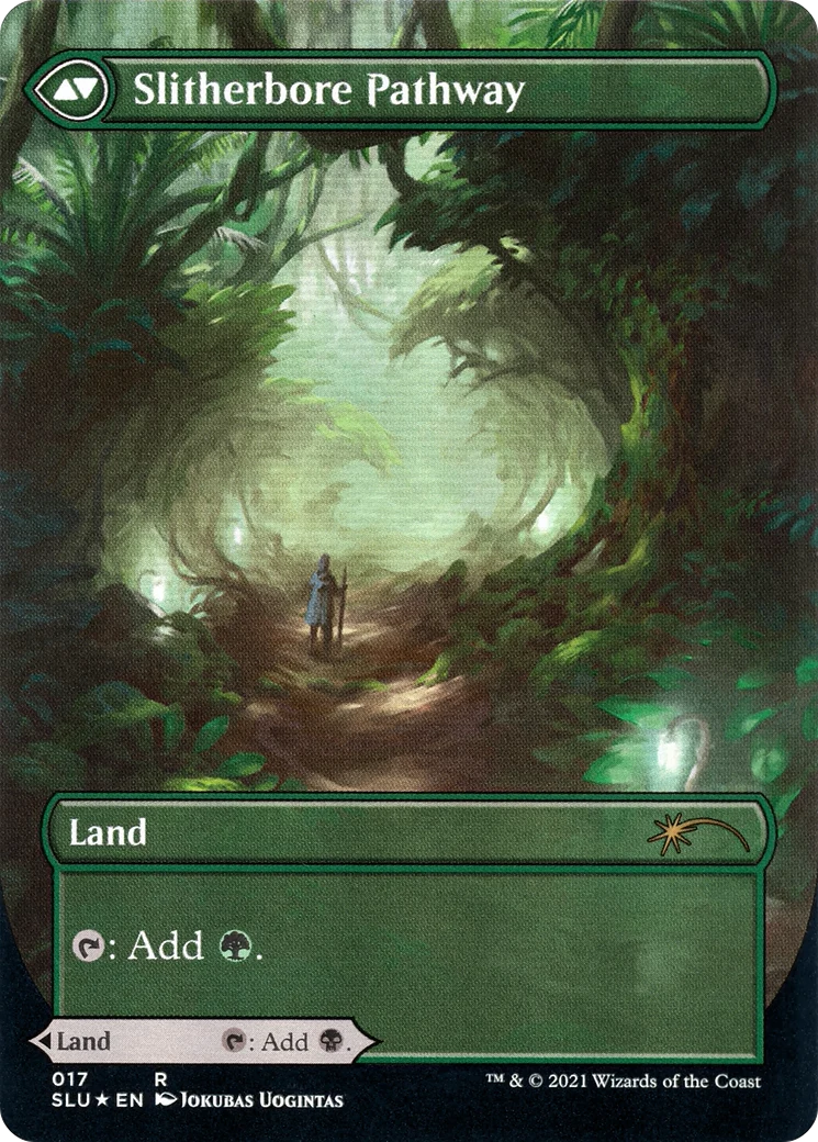 Darkbore Pathway (Borderless) (SLU-017) - Secret Lair: Ultimate Edition: (Showcase) (Borderless) Foil - Image 2