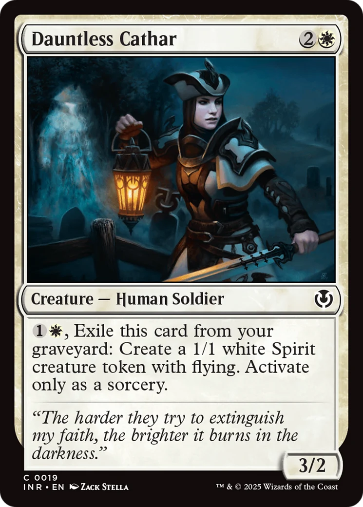 Dauntless Cathar (INR-019) - Innistrad Remastered Foil