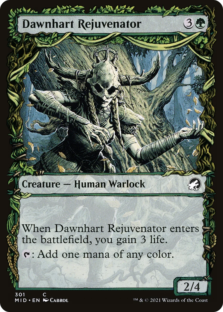Dawnhart Rejuvenator (Showcase) (MID-301) - Innistrad: Midnight Hunt: (Showcase) Foil