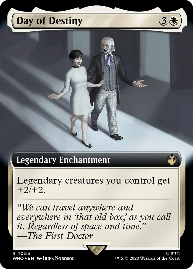 Day of Destiny (Extended Art) (Surge Foil) (WHO-1055) - Doctor Who: (Extended Art) Foil