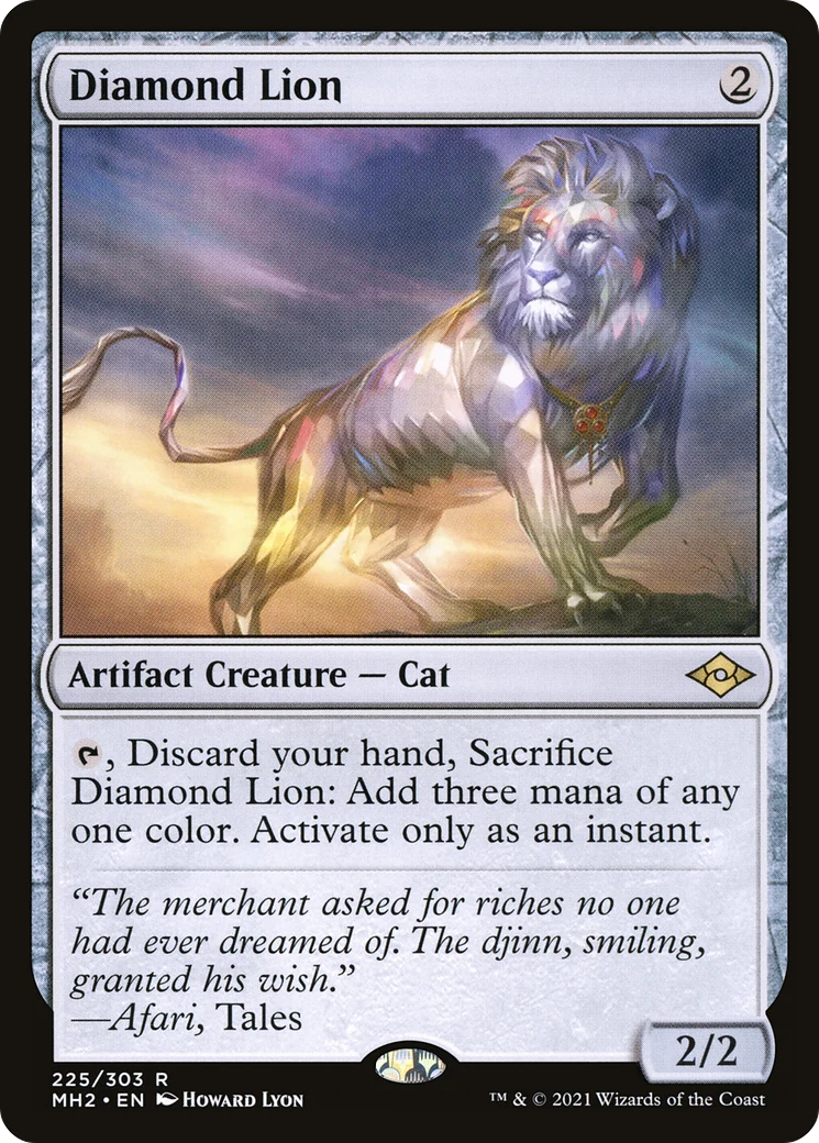 Diamond Lion (MH2-225) - Modern Horizons 2