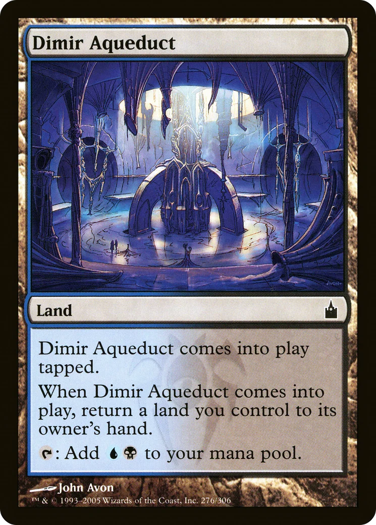 Dimir Aqueduct (RAV-276) - Ravnica: City of Guilds