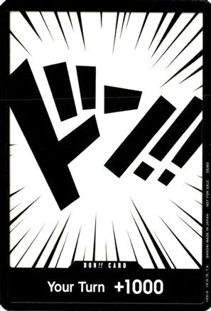 DON!! Card - One Piece Demo Deck Cards