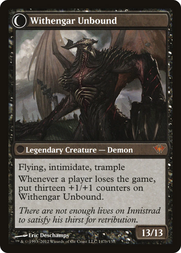 Elbrus, the Binding Blade (DKA-147) - Dark Ascension: (Double Faced Transform) - Image 2