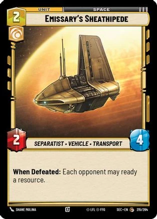 Emissary's Sheathipede (215/264) - Secrets of Power