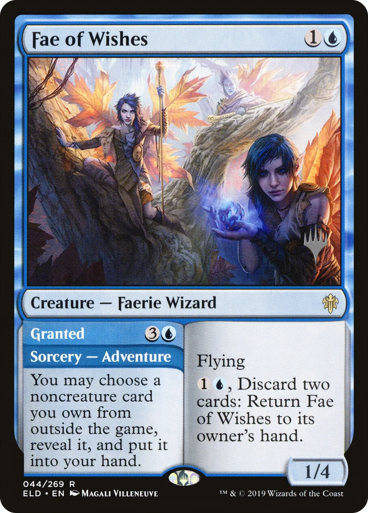 Fae of Wishes (PPELD-44P) - Throne of Eldraine Promos Foil