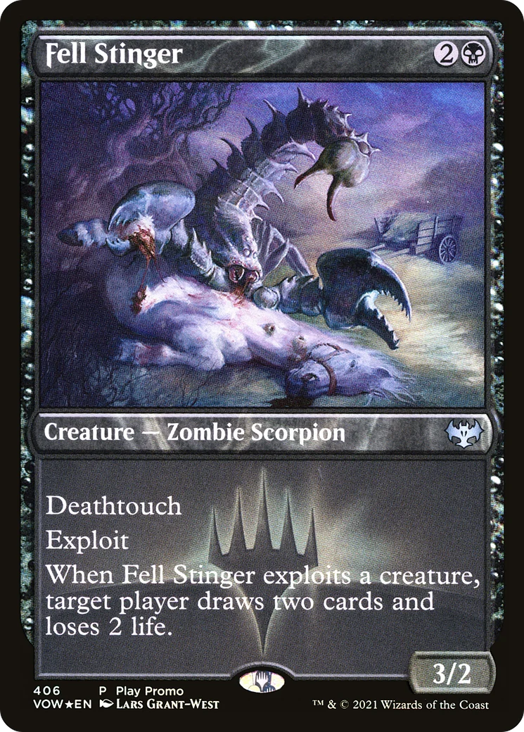 Fell Stinger (PLAY-406) - Innistrad: Crimson Vow Foil