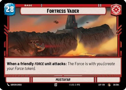 Fortress Vader // Experience (026/264 // T01/T03) - Legends of the Force