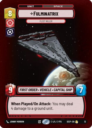 Fulminatrix - Fleet Killer - Secrets of Power Weekly Play Promos
