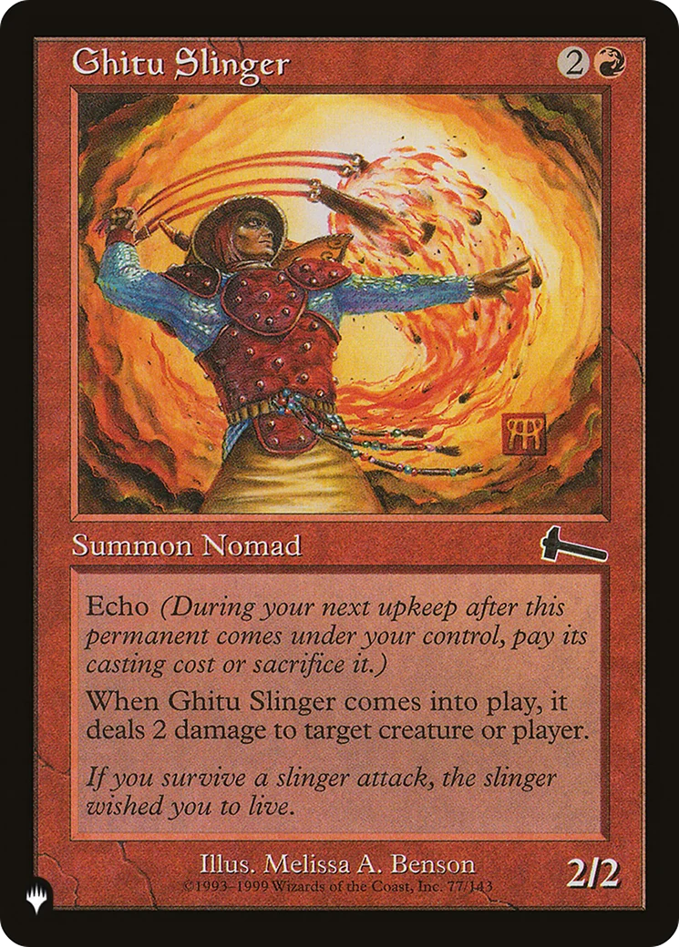 Ghitu Slinger (LIST-77/143) - The List