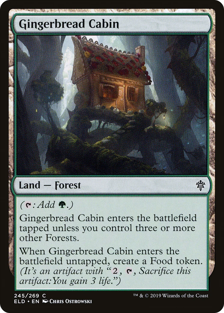 Gingerbread Cabin (ELD-245) - Throne of Eldraine Foil