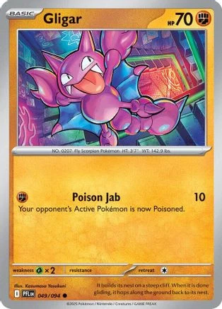 Gligar 049 ME02 Phantasmal Flames - Common
