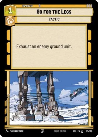 Go for the Legs (45/104) (45/104) - Intro Battle Hoth
