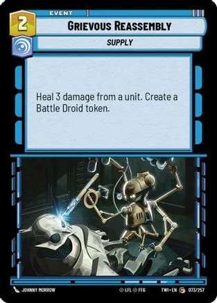 Grievous Reassembly (073/257) - Twilight of the Republic Foil