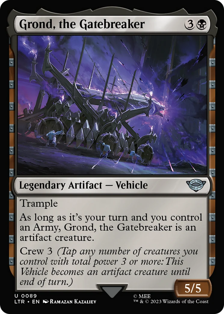 Grond, the Gatebreaker (LTR-089) - The Lord of the Rings: Tales of Middle-earth