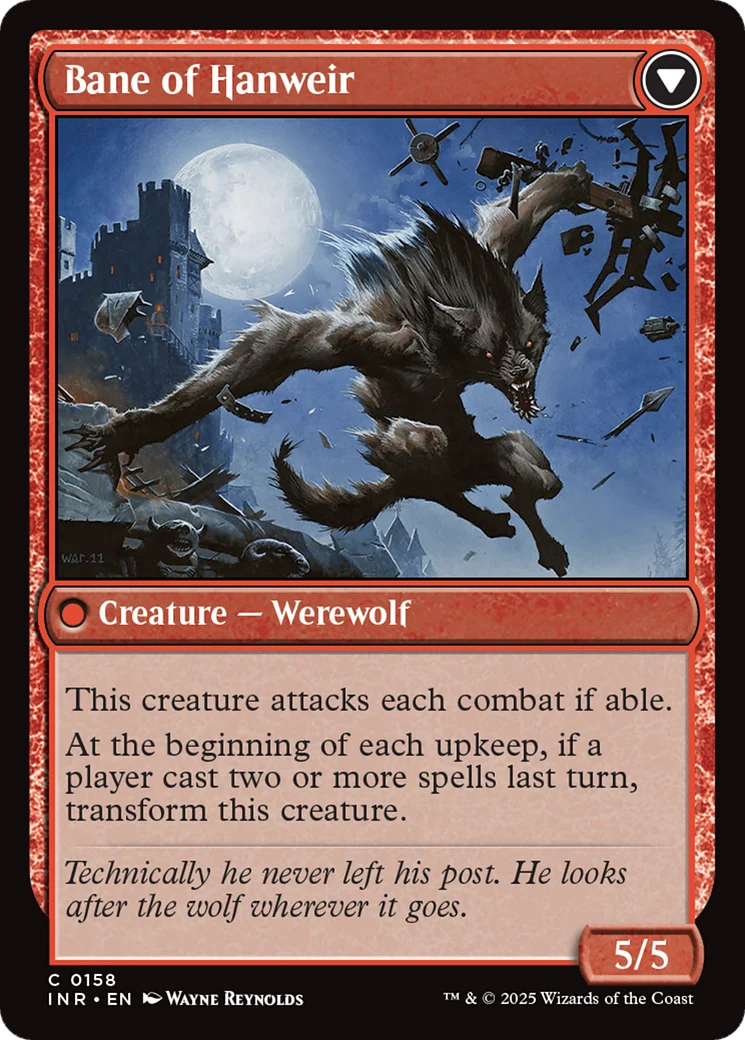 Hanweir Watchkeep (INR-158) - Innistrad Remastered Foil - Image 2
