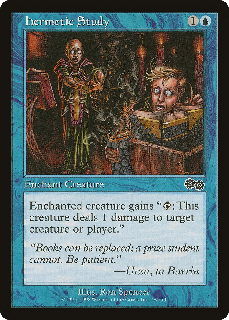 Hermetic Study (USG-078) - Urza's Saga