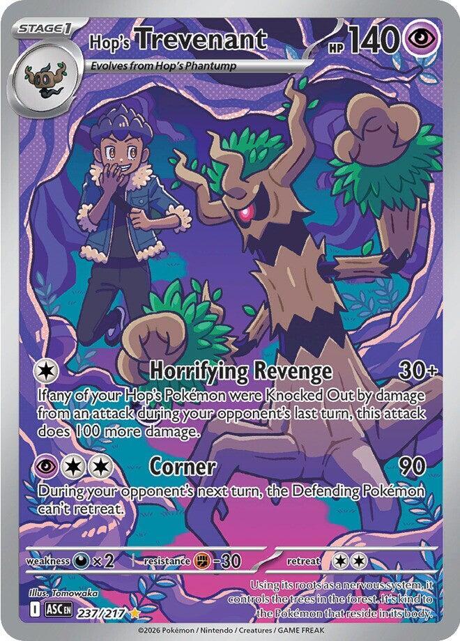 Hop's Trevenant 237/217 - Holofoil ME Ascended Heroes - Illustration Rare