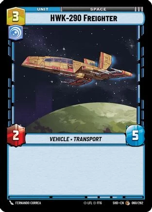 HWK-290 Freighter (060/262) - Shadows of the Galaxy