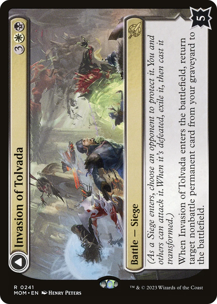 Invasion of Tolvada (MOM-241) - March of the Machine
