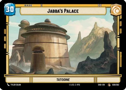 Jabba's Palace // Shield (026 // T02) - Shadows of the Galaxy