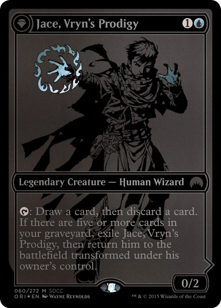 Jace, Vryn's Prodigy (SDCC 2015 Exclusive) (MEDIA-060) - San Diego Comic-Con 2015: (originpwdfc) Foil