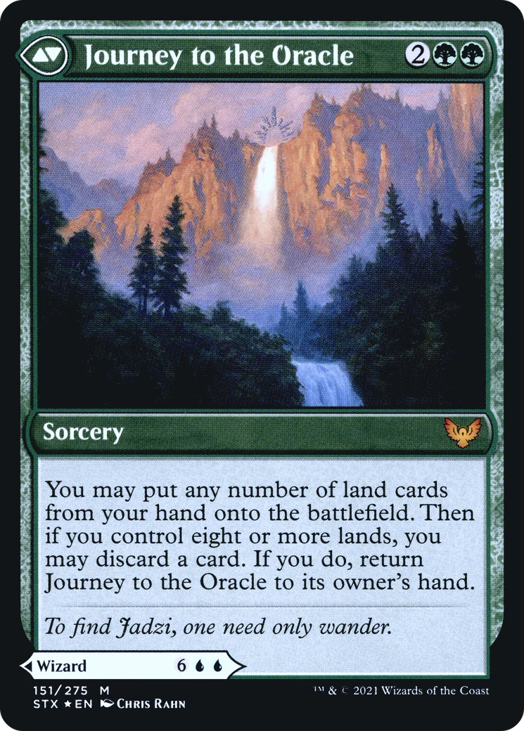 Jadzi, Oracle of Arcavios (PRE-151) - Strixhaven: School of Mages Promos Foil - Image 2