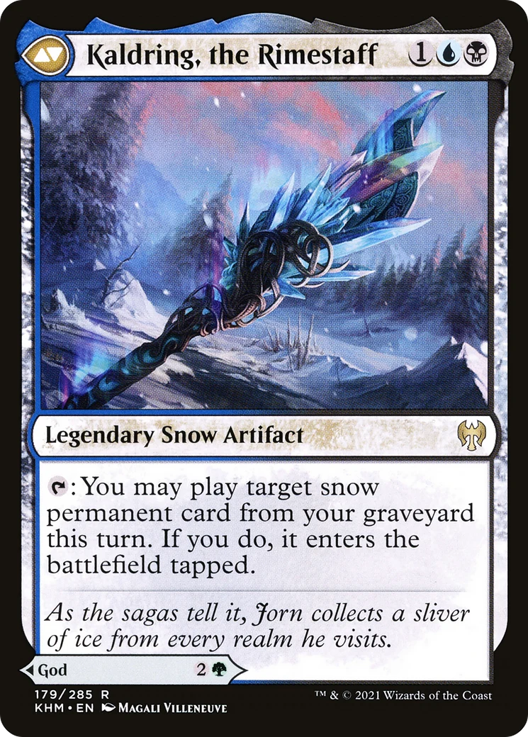 Jorn, God of Winter (KHM-179) - Kaldheim: (snow) - Image 2