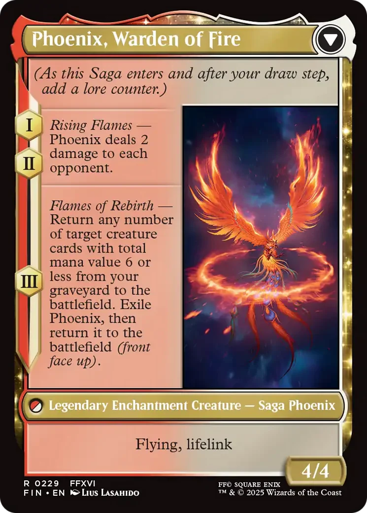 Joshua, Phoenix's Dominant (FIN-229) - FINAL FANTASY: (enchantment) - Image 2