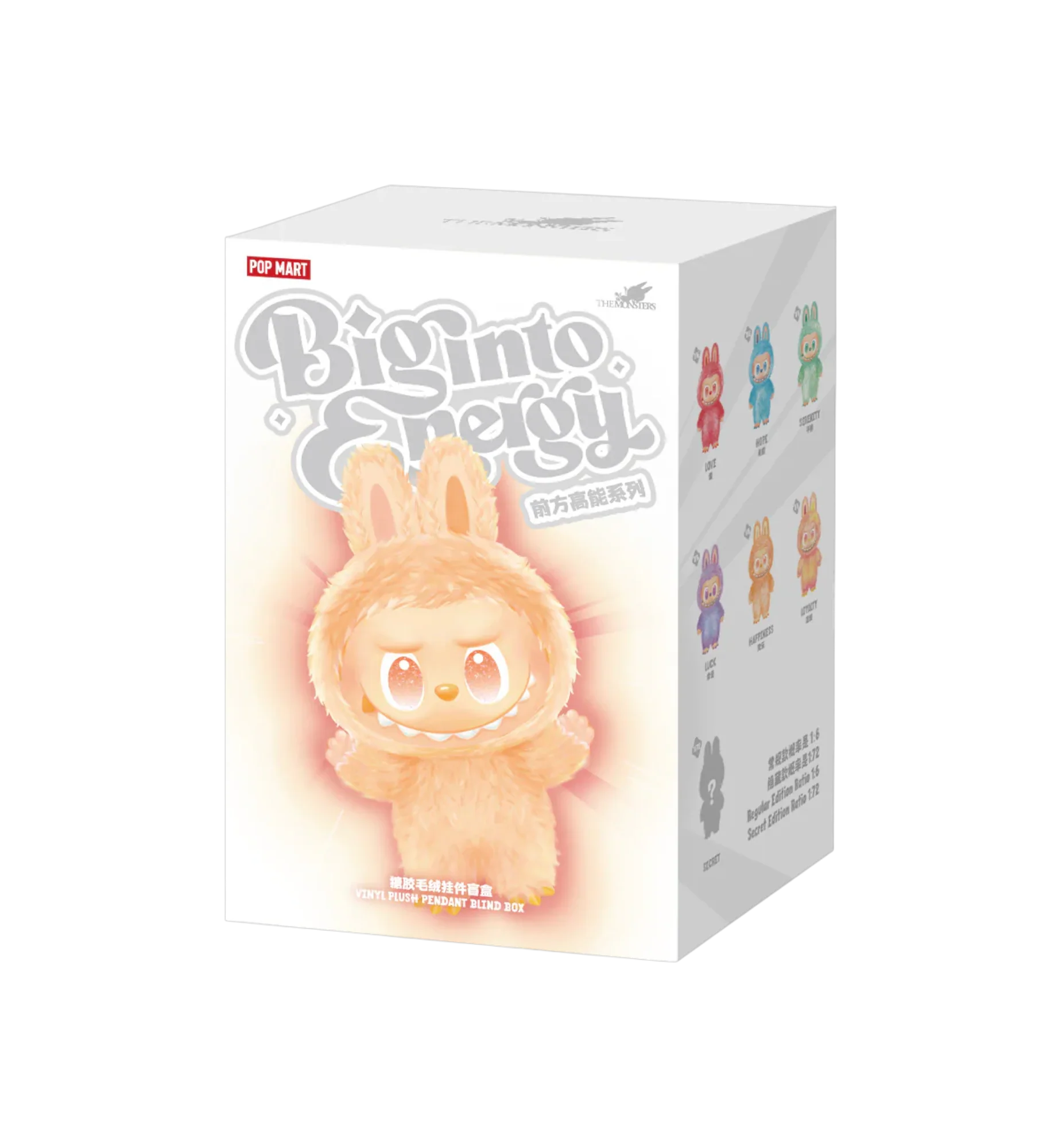 POPMART: Labubu - THE MONSTERS: Big into Energy Series Vinyl Plush Pendant Blind Box - Image 2