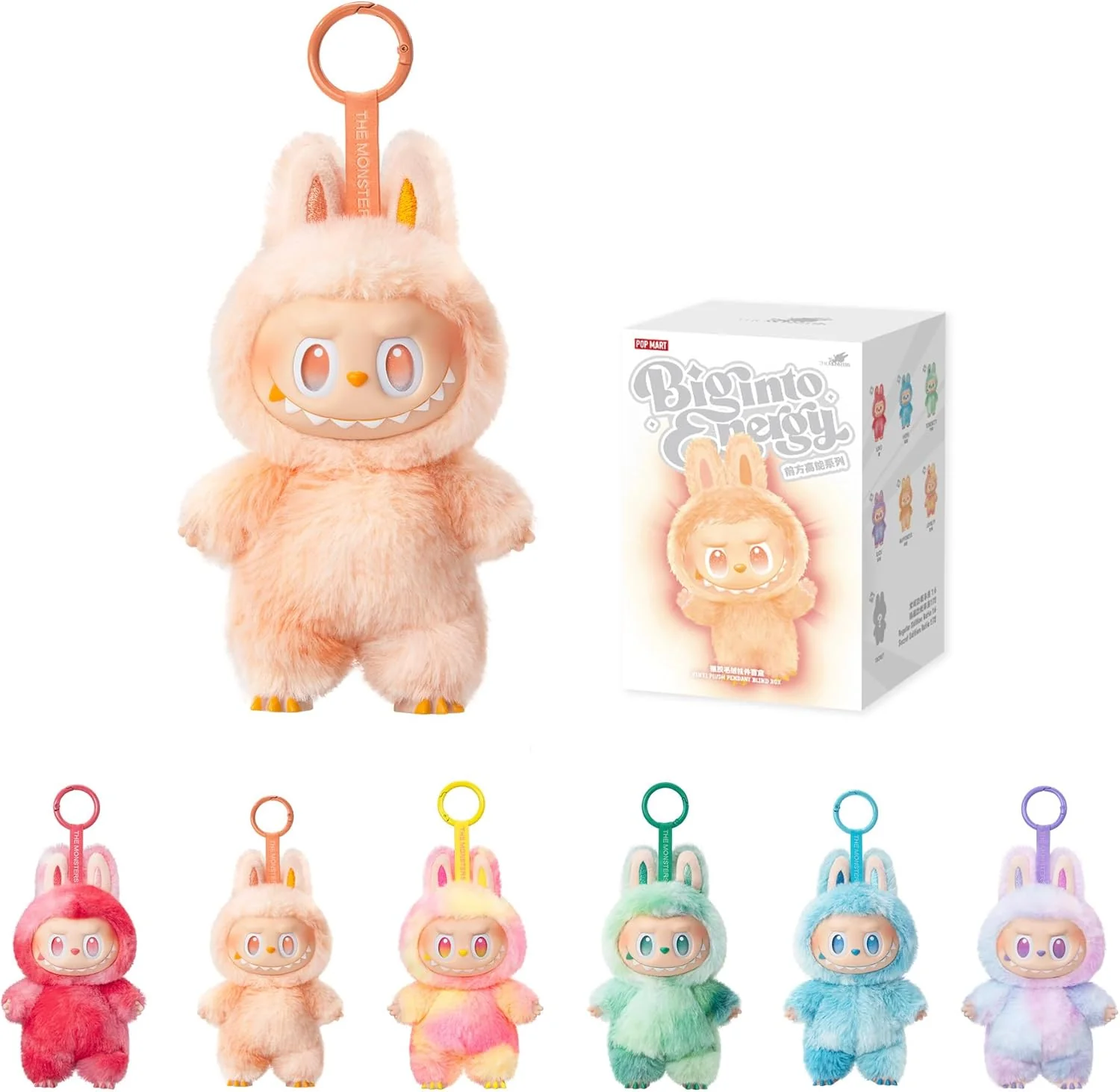 POPMART: Labubu - THE MONSTERS: Big into Energy Series Vinyl Plush Pendant Blind Box - Image 3