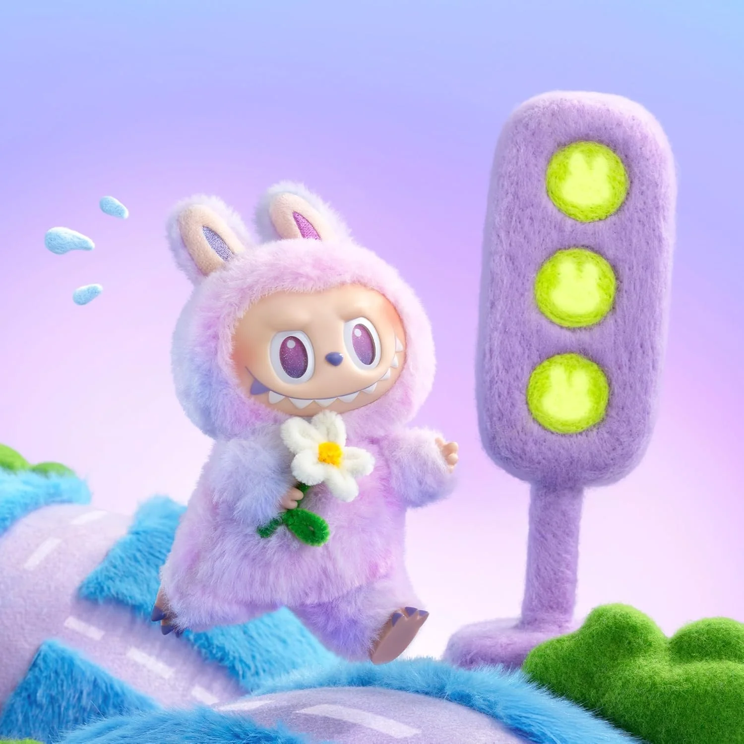 POPMART: Labubu - THE MONSTERS: Big into Energy Series Vinyl Plush Pendant Blind Box - Image 4