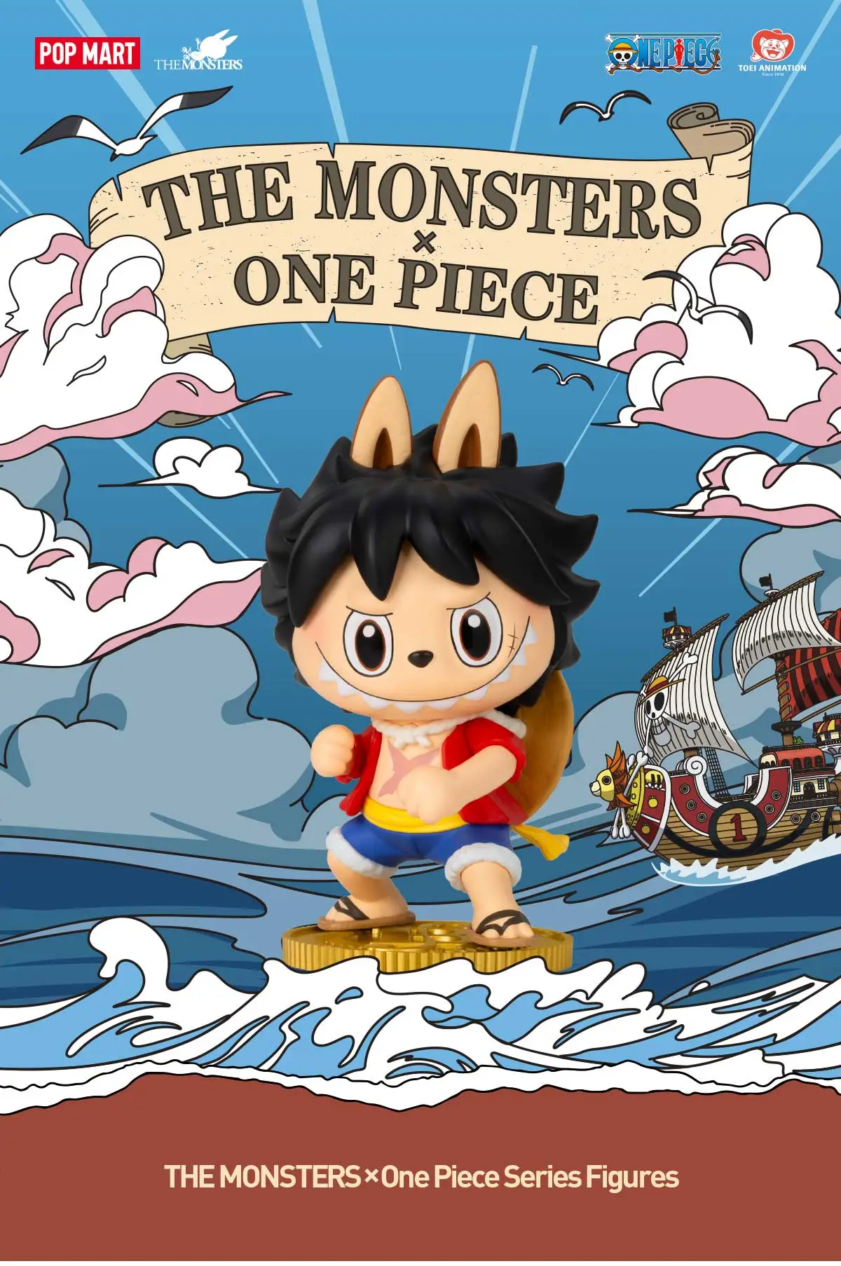 Labubu - THE MONSTERS x One Piece Series Figurine Blind Box - Image 2