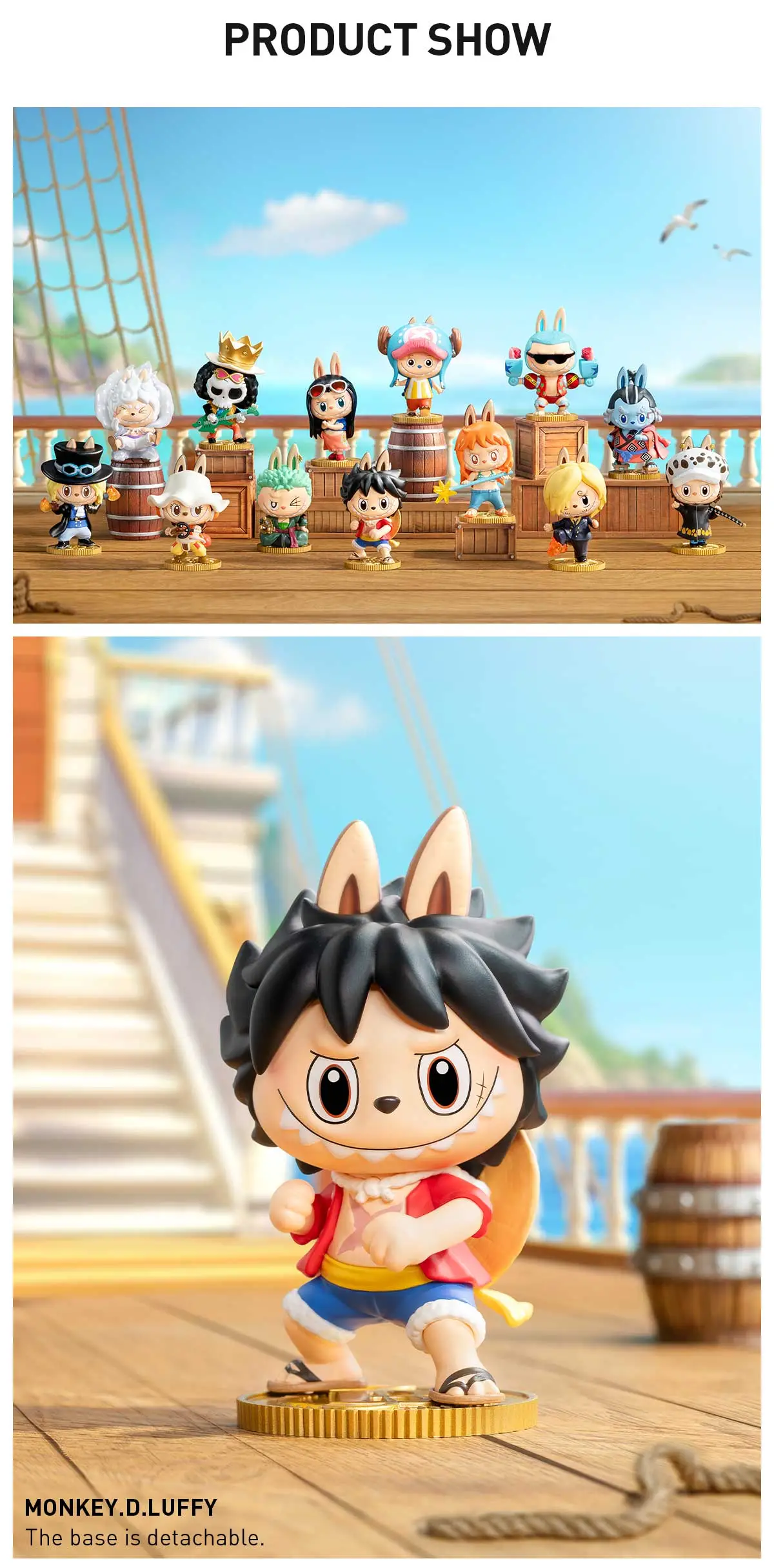 Labubu - THE MONSTERS x One Piece Series Figurine Blind Box - Image 4