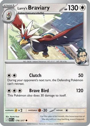 Larry's Braviary 174  ME Ascended Heroes - Uncommon