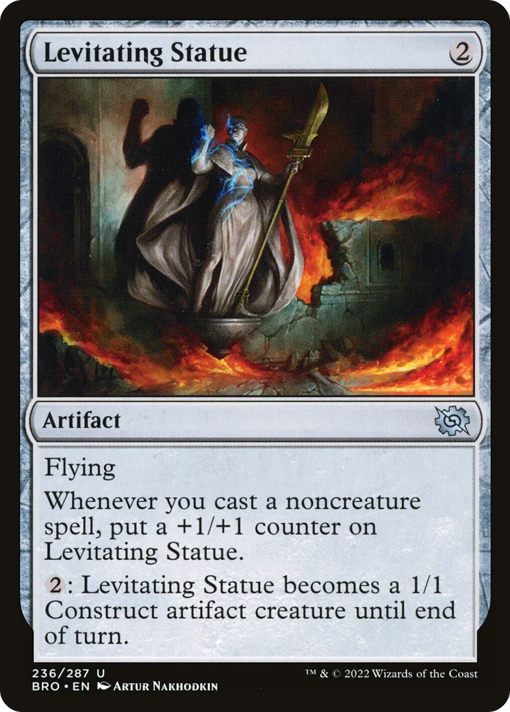 Levitating Statue (BRO-236) - The Brothers' War