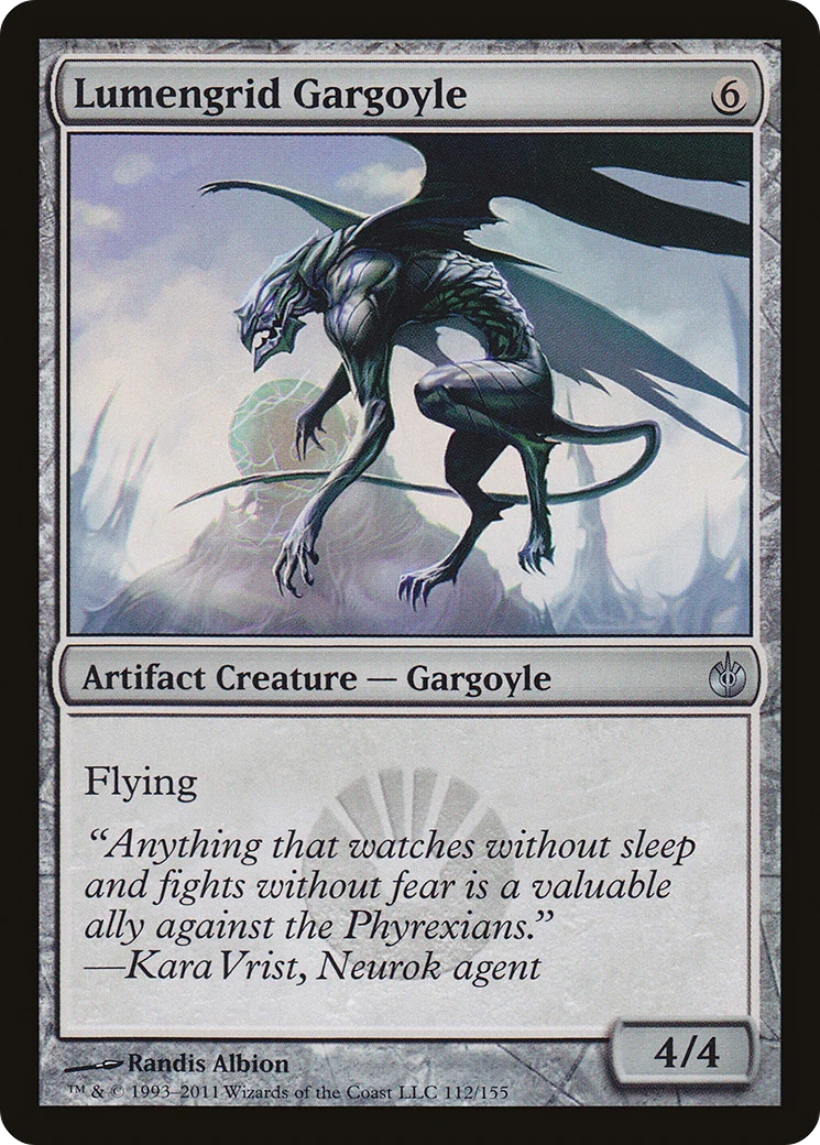 Lumengrid Gargoyle (MBS-112) - Mirrodin Besieged