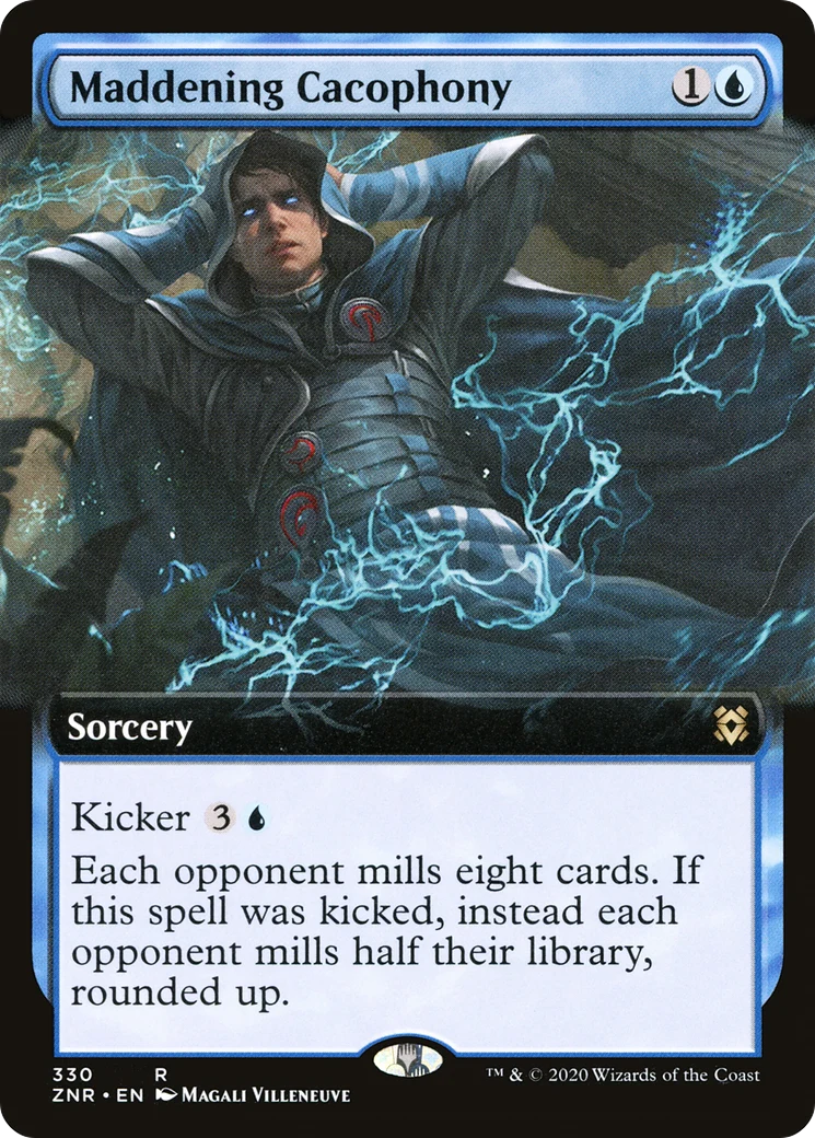 Maddening Cacophony (Extended Art) (ZNR-330) - Zendikar Rising: (Extended Art)