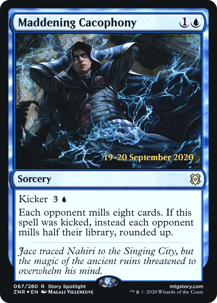 Maddening Cacophony (PRE-067) - Zendikar Rising Promos Foil